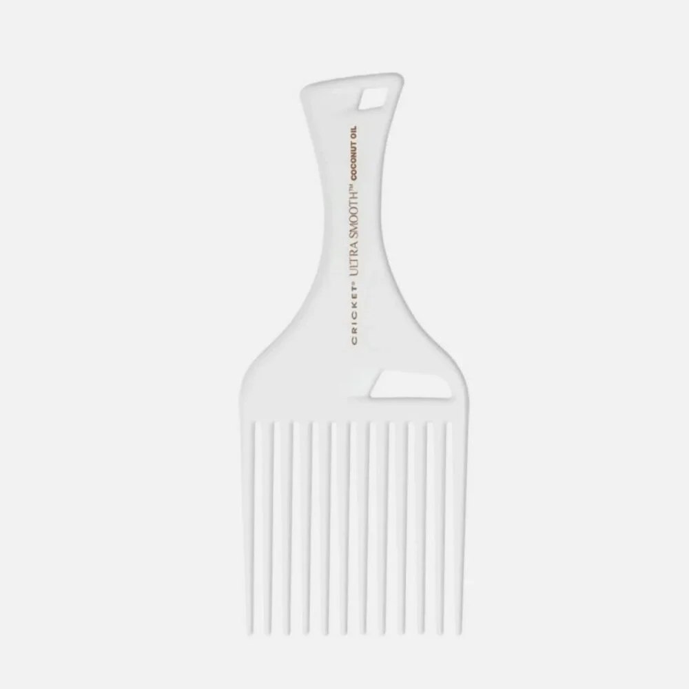 Ultra Smooth Coconut Hair Pick Comb - Infused with Coconut Oil & Keratin for ...